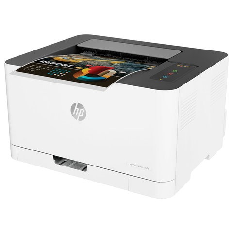 Принтер лазерный ЦВЕТНОЙ HP Color Laser 150a А4, 18 стр./мин, 20000 стр./мес., 4ZB94A