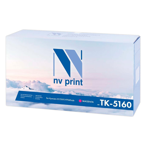 Тонер-картридж NV PRINT (NV-TK-5160M) для KYOCERA ECOSYS P7040cdn, пурпурный, ресурс 12000 стр.