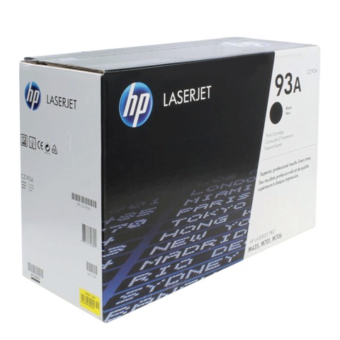 Картридж лазерный HP (CZ192A) LaserJet Pro M435/M701/M706, №93A, оригинальный, ресурс 12000 страниц